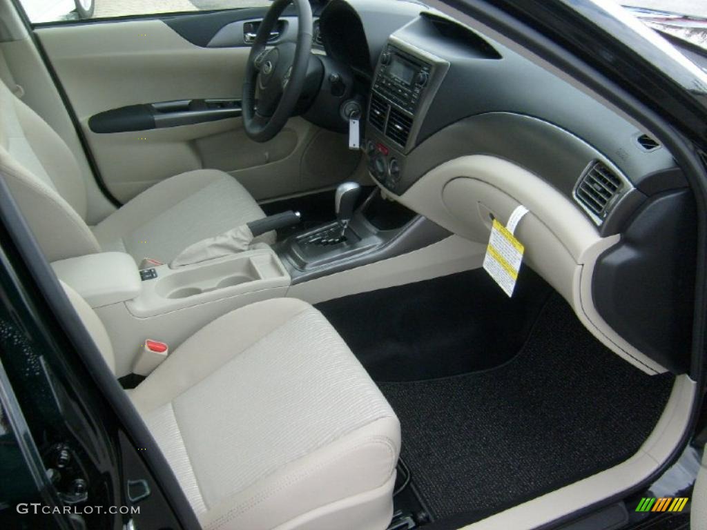 2011 Subaru Impreza Outback Sport Wagon Ivory Dashboard Photo #45568051