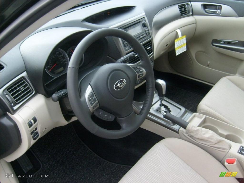 Ivory Interior 2011 Subaru Impreza Outback Sport Wagon Photo