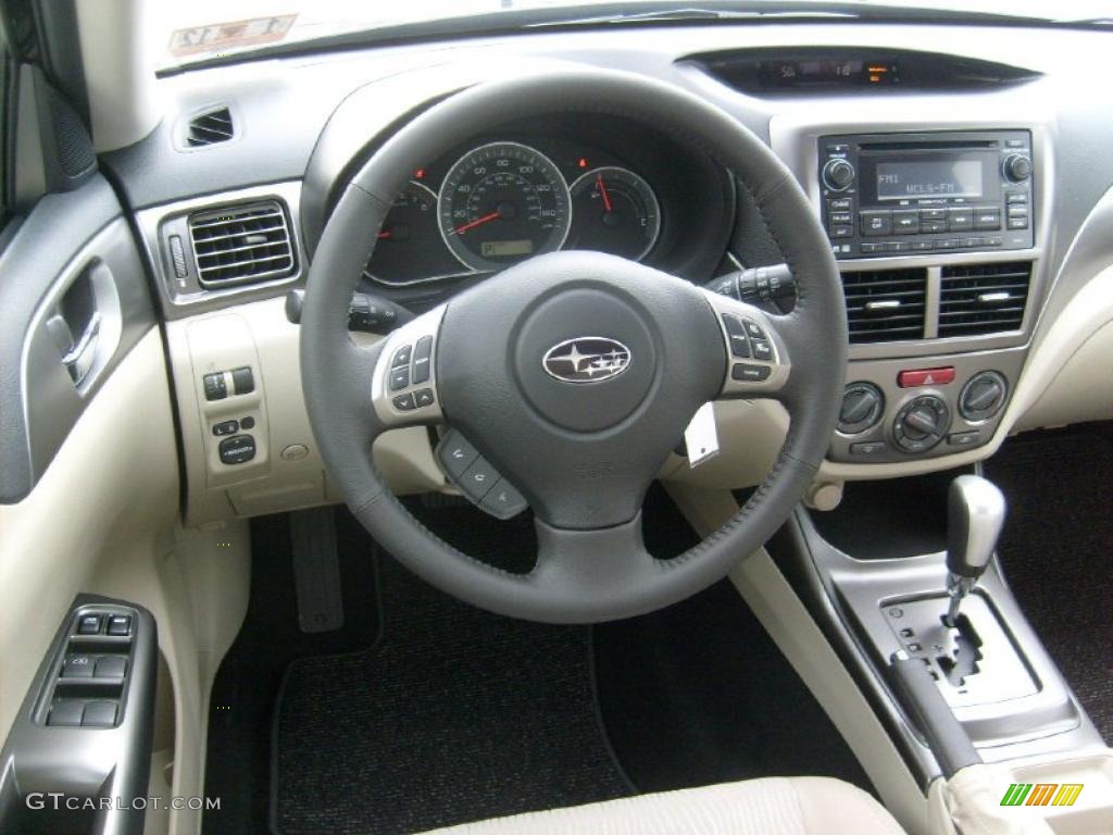 2011 Subaru Impreza Outback Sport Wagon Ivory Dashboard Photo #45568123