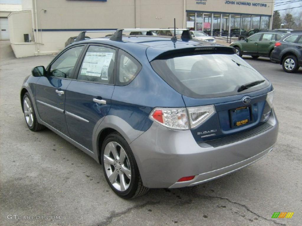 Marine Blue Pearl 2011 Subaru Impreza Outback Sport Wagon Exterior Photo #45568223