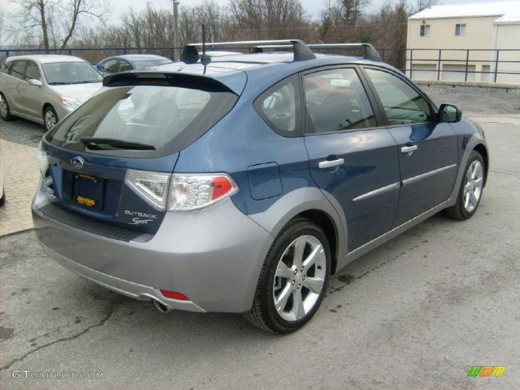 Marine Blue Pearl 2011 Subaru Impreza Outback Sport Wagon Exterior Photo #45568507