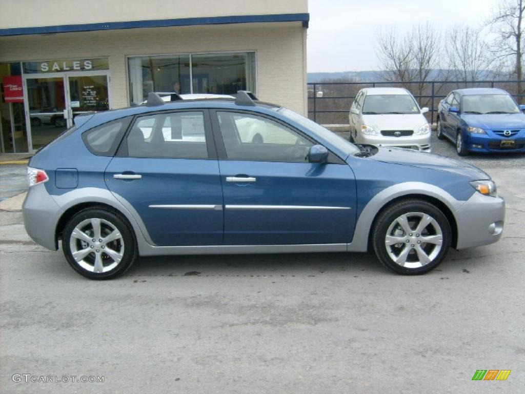 Marine Blue Pearl 2011 Subaru Impreza Outback Sport Wagon Exterior Photo #45568519