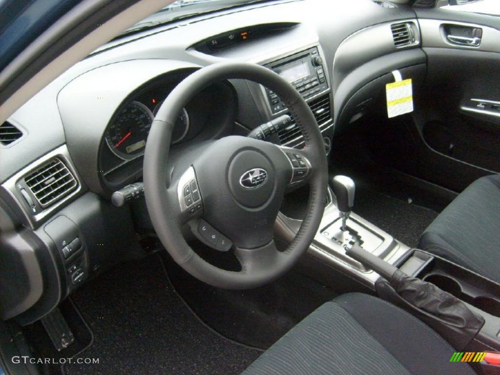 Carbon Black Interior 2011 Subaru Impreza Outback Sport Wagon Photo #45568543