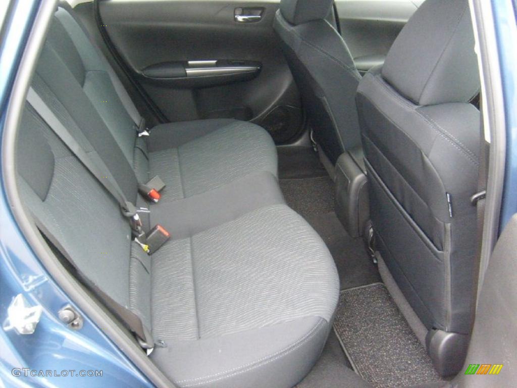 Carbon Black Interior 2011 Subaru Impreza Outback Sport Wagon Photo #45568567