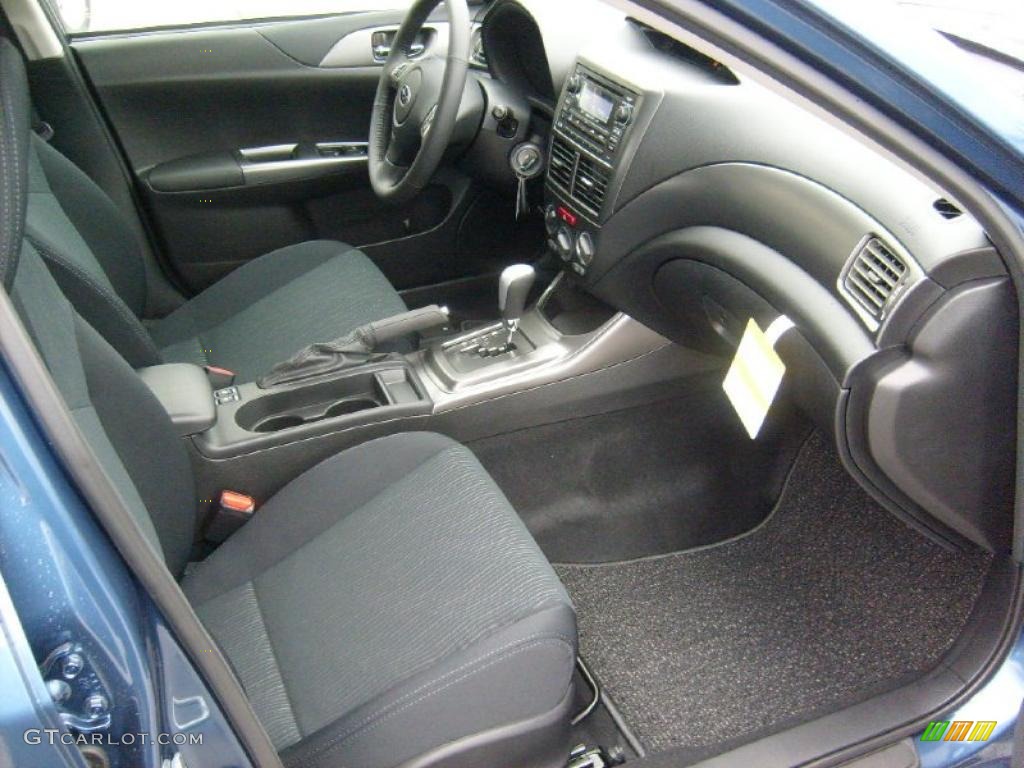 Carbon Black Interior 2011 Subaru Impreza Outback Sport Wagon Photo #45568579