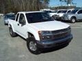 2007 Summit White Chevrolet Colorado LT Extended Cab 4x4  photo #3