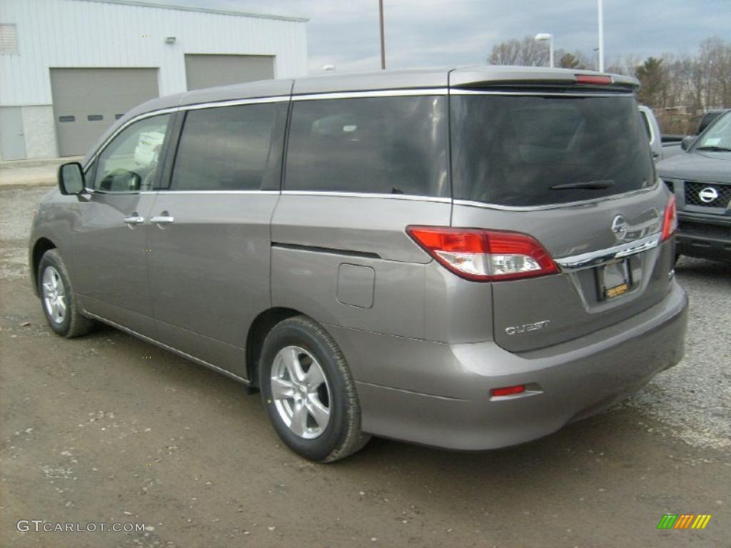 2011 Quest 3.5 SV - Platinum Graphite / Beige photo #7