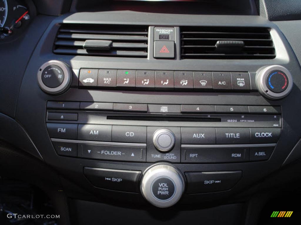 2009 Honda Accord LX Sedan Controls Photo #45569275