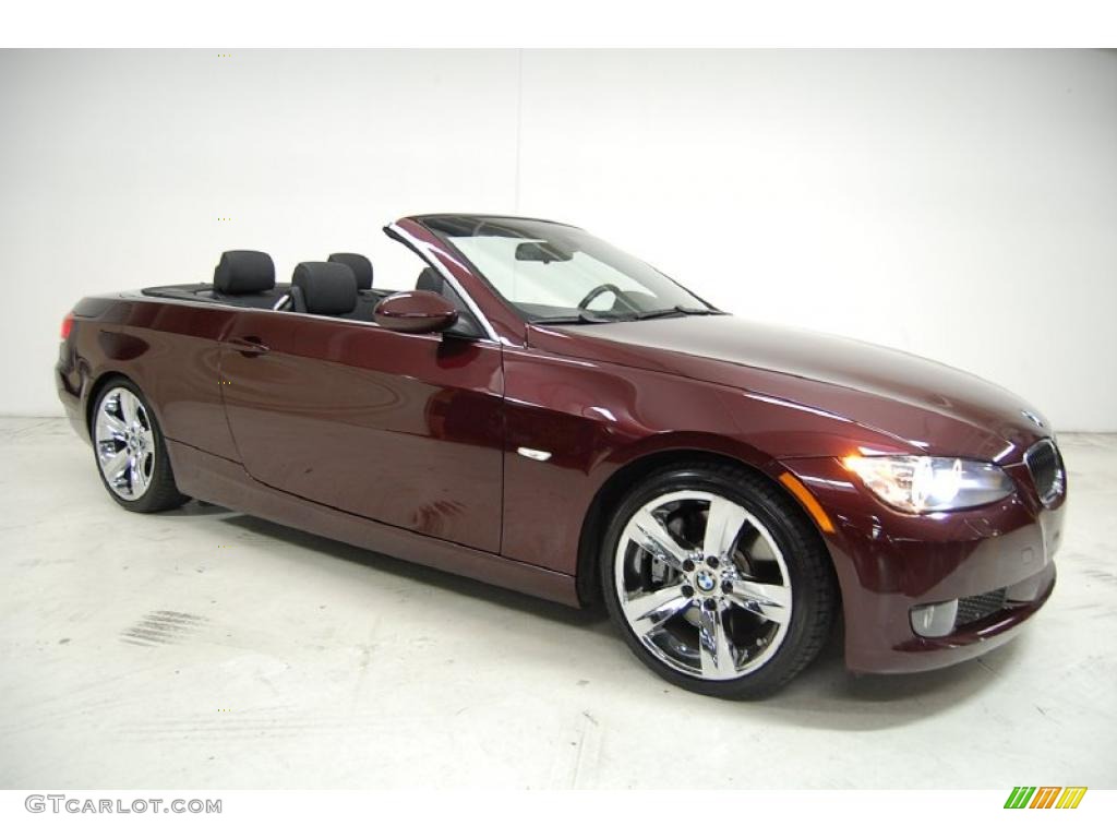 2008 3 Series 335i Convertible - Barbera Red Metallic / Black Dakota Leather photo #2