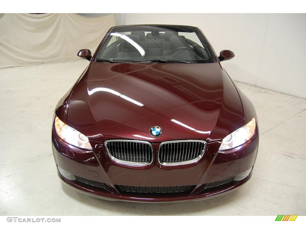 2008 3 Series 335i Convertible - Barbera Red Metallic / Black Dakota Leather photo #5
