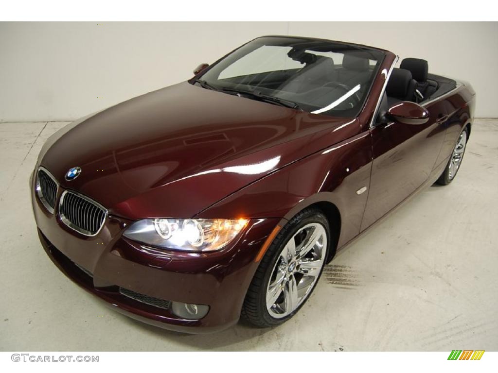 2008 3 Series 335i Convertible - Barbera Red Metallic / Black Dakota Leather photo #9