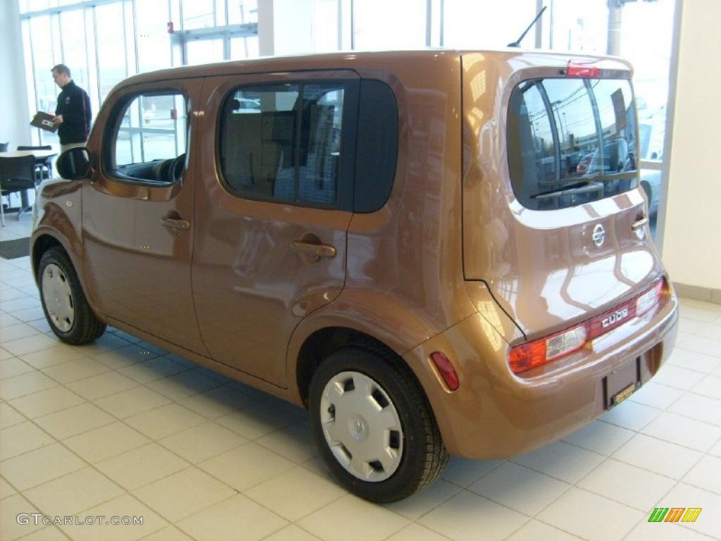 Golden Ginger Pearl Metallic 2011 Nissan Cube 1.8 S Exterior Photo #45569623