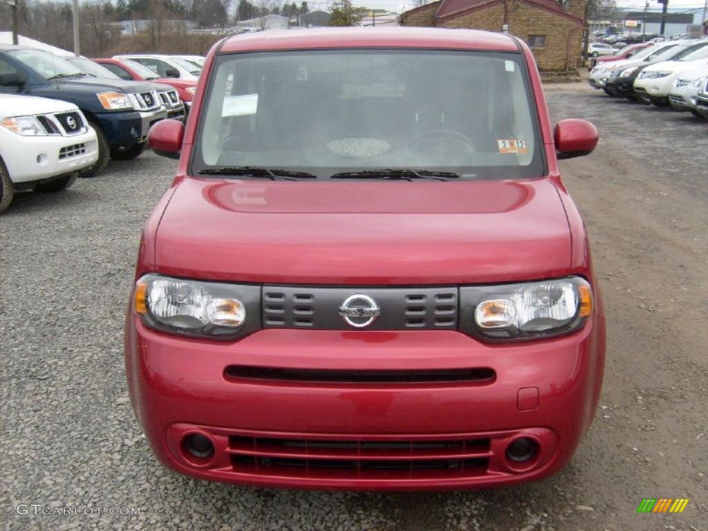 Scarlet Red Metallic 2011 Nissan Cube 1.8 S Exterior Photo #45569871