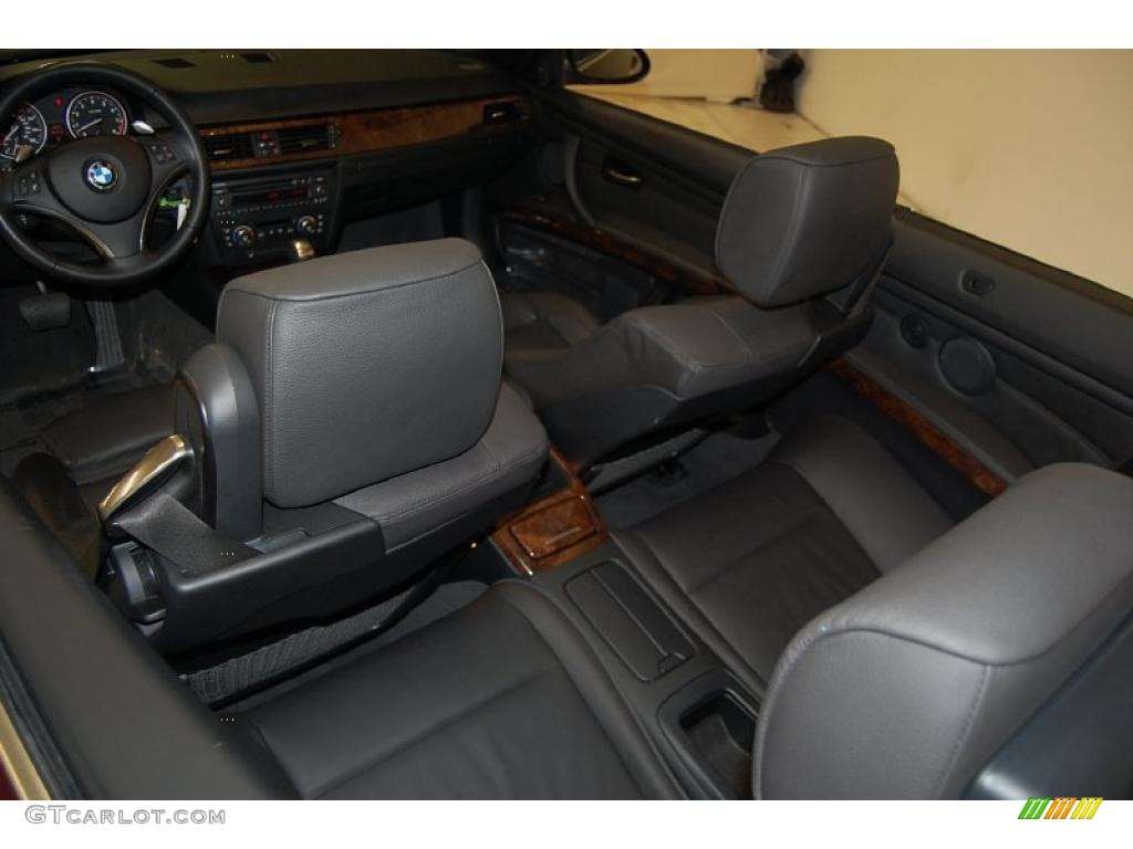 2008 3 Series 335i Convertible - Barbera Red Metallic / Black Dakota Leather photo #23