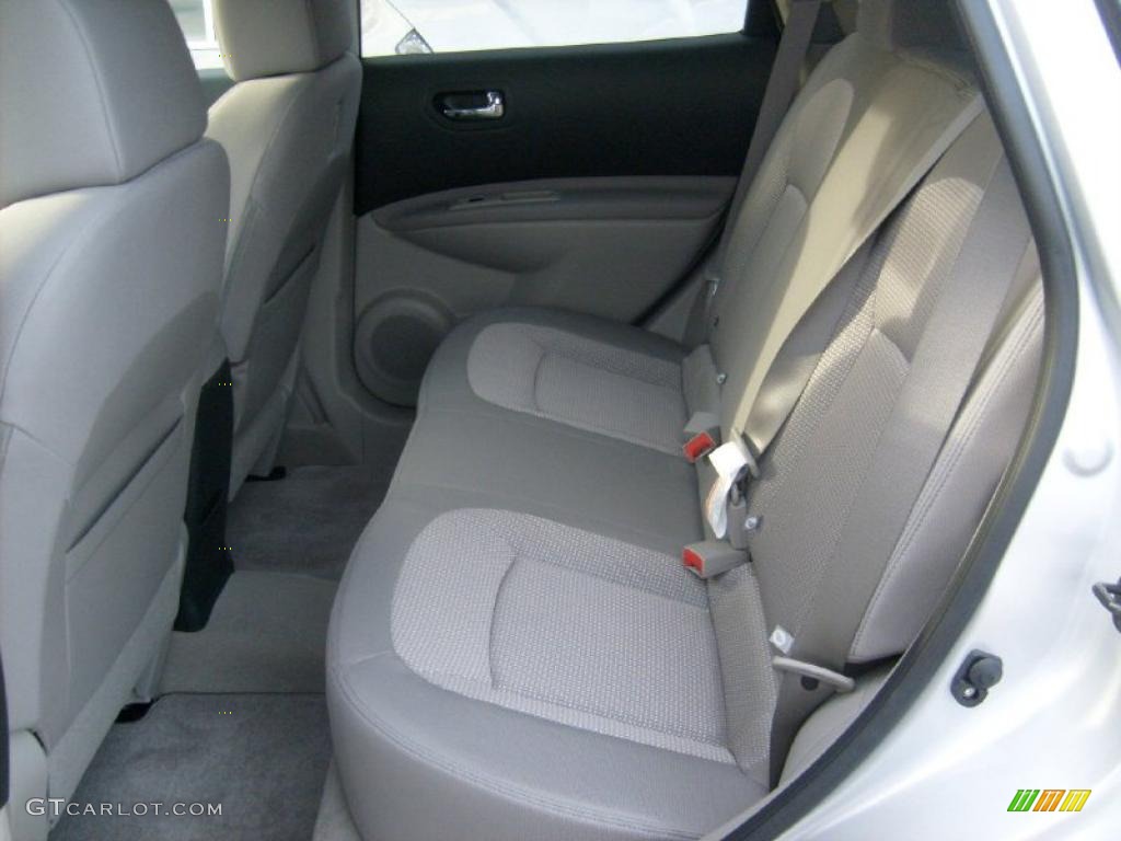 Gray Interior 2011 Nissan Rogue SV AWD Photo #45569976