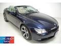 2008 Deep Sea Blue Metallic BMW 6 Series 650i Convertible  photo #1