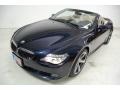 Deep Sea Blue Metallic 2008 BMW 6 Series 650i Convertible Exterior