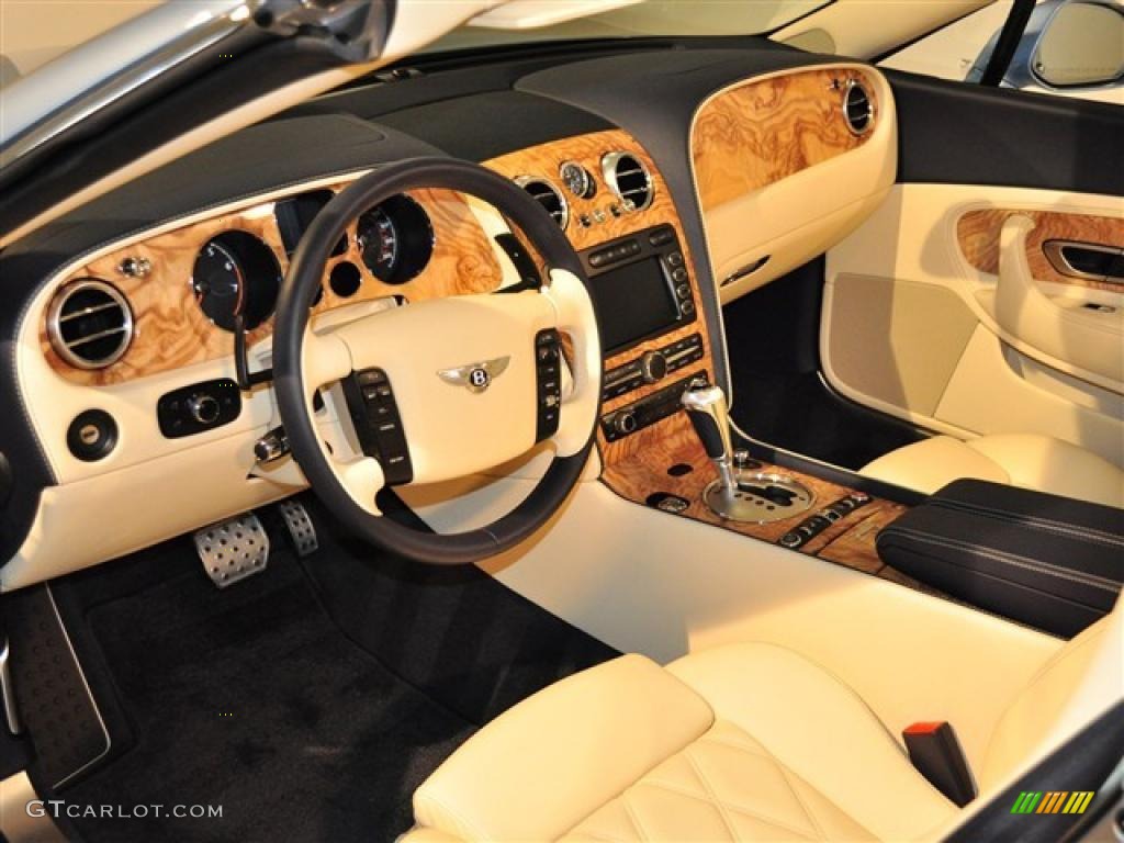 Magnolia/Imperial Blue Interior 2010 Bentley Continental GTC Mulliner Photo #45570247