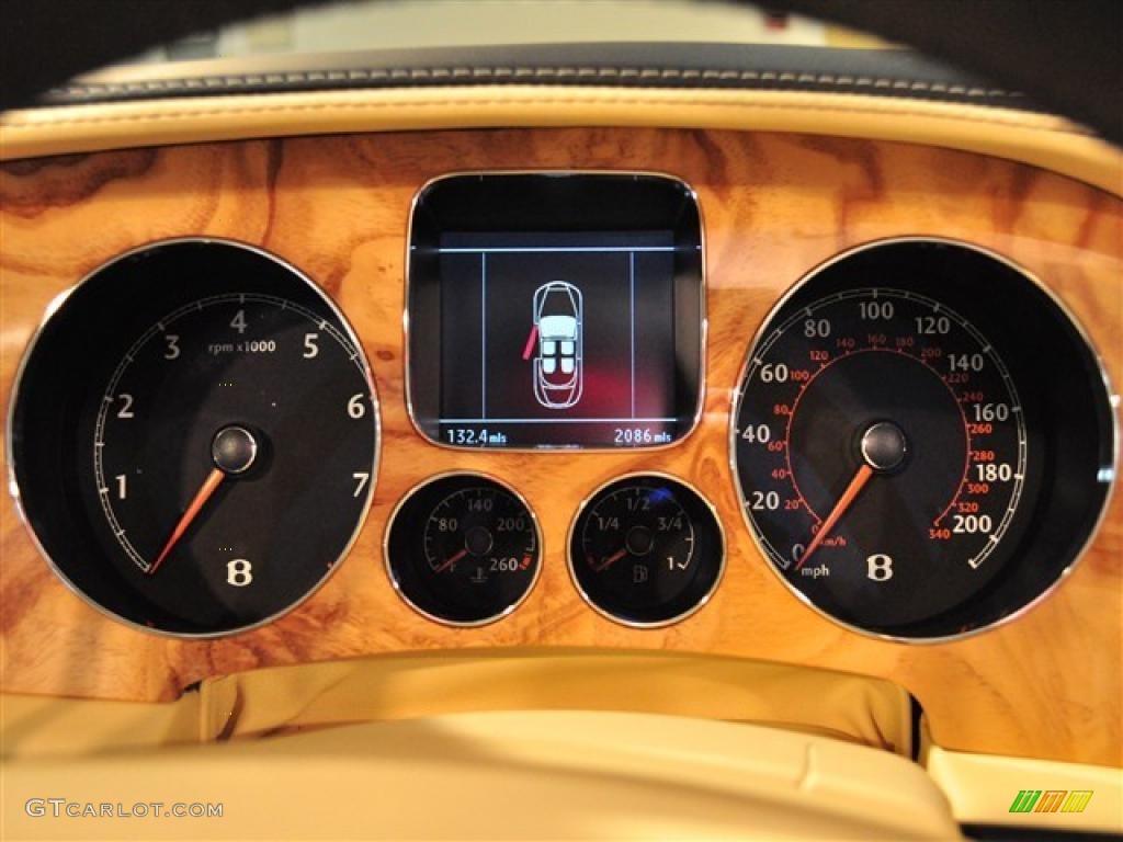 2010 Bentley Continental GTC Mulliner Gauges Photos