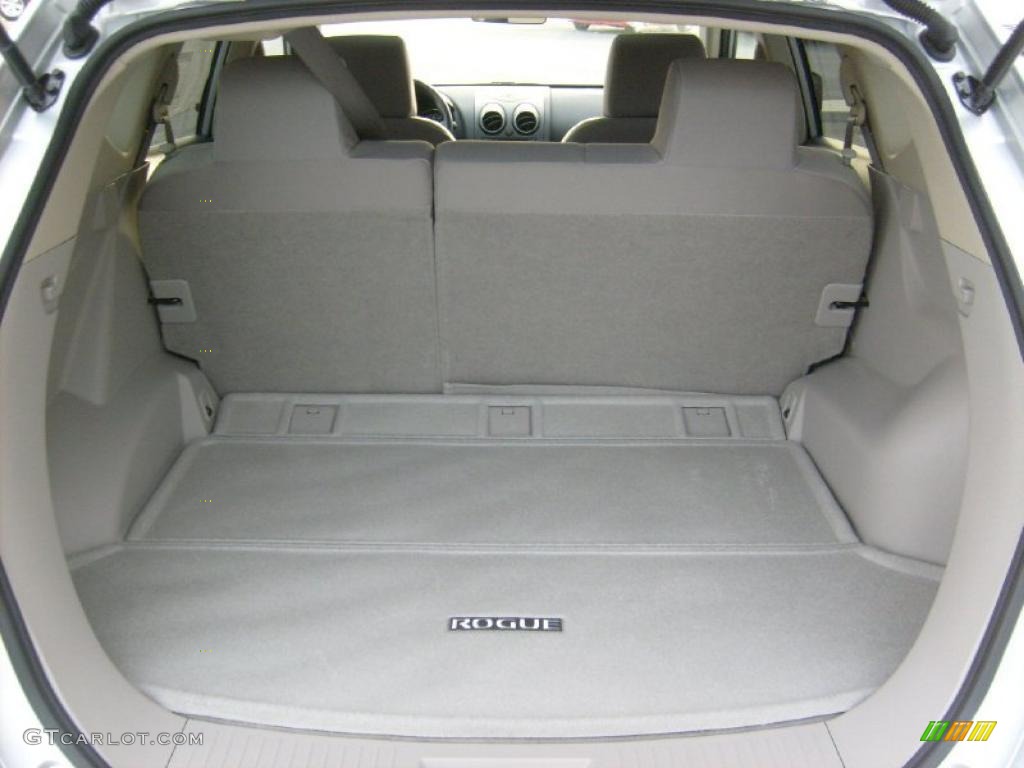 2011 Nissan Rogue SV AWD Trunk Photo #45570262