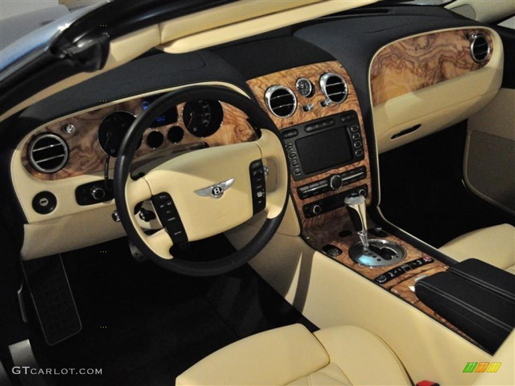 Magnolia/Imperial Blue Interior 2010 Bentley Continental GTC Mulliner Photo #45570270