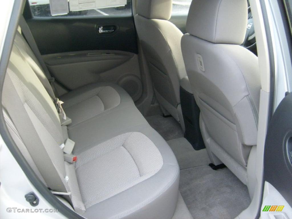 Gray Interior 2011 Nissan Rogue SV AWD Photo #45570273
