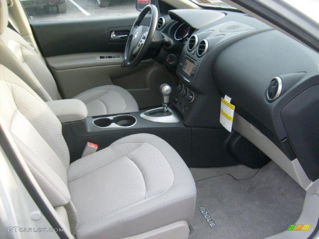 Gray Interior 2011 Nissan Rogue SV AWD Photo #45570287