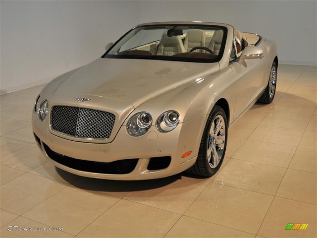 White Sand 2010 Bentley Continental GTC Standard Continental GTC Model Exterior Photo #45570983