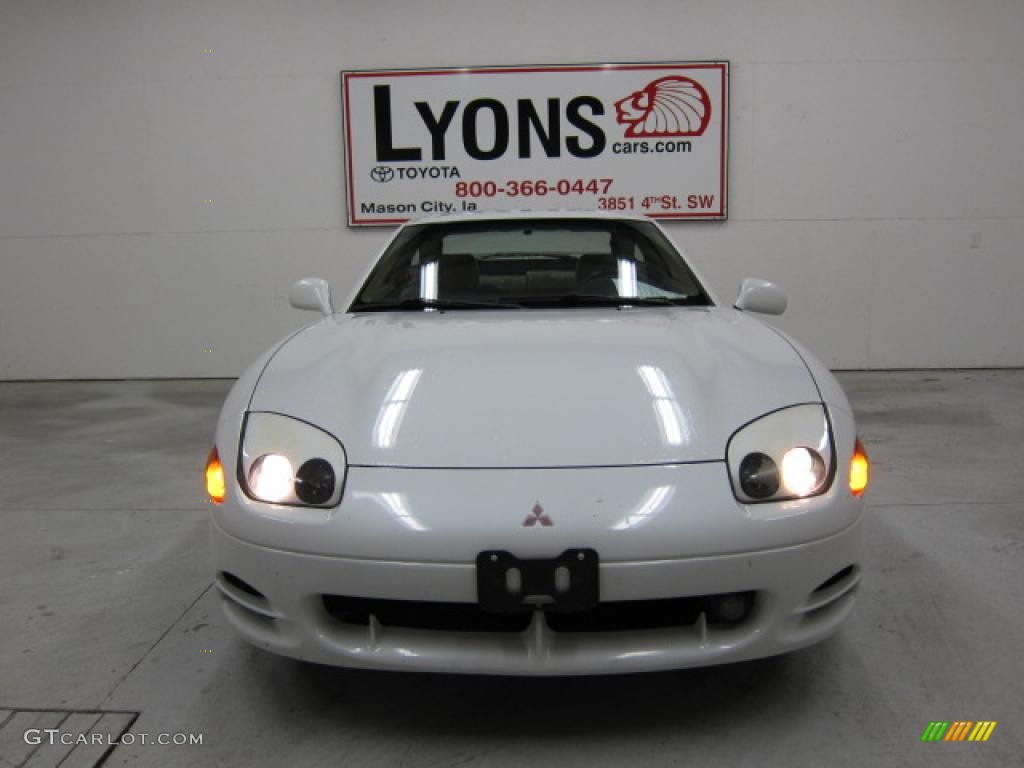 1996 3000GT SL Coupe - Glacier White Pearl / Beige photo #9