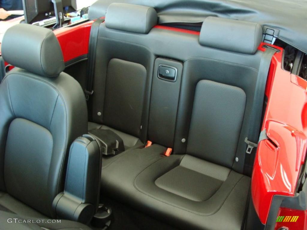 Black Interior 2010 Volkswagen New Beetle 2.5 Convertible Photo #45571631