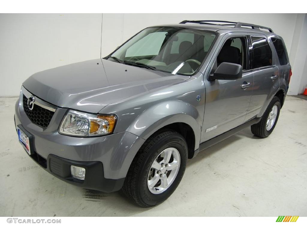 Tungsten Gray Metallic 2008 Mazda Tribute Hybrid Touring Exterior Photo #45571703