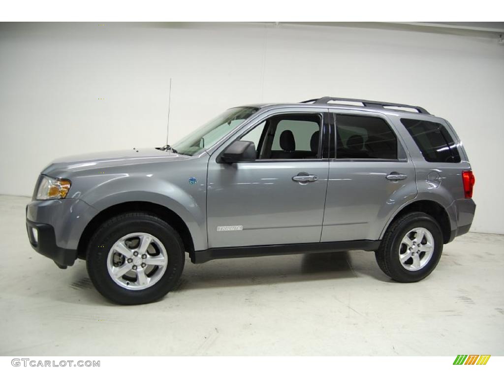 Tungsten Gray Metallic 2008 Mazda Tribute Hybrid Touring Exterior Photo #45571707