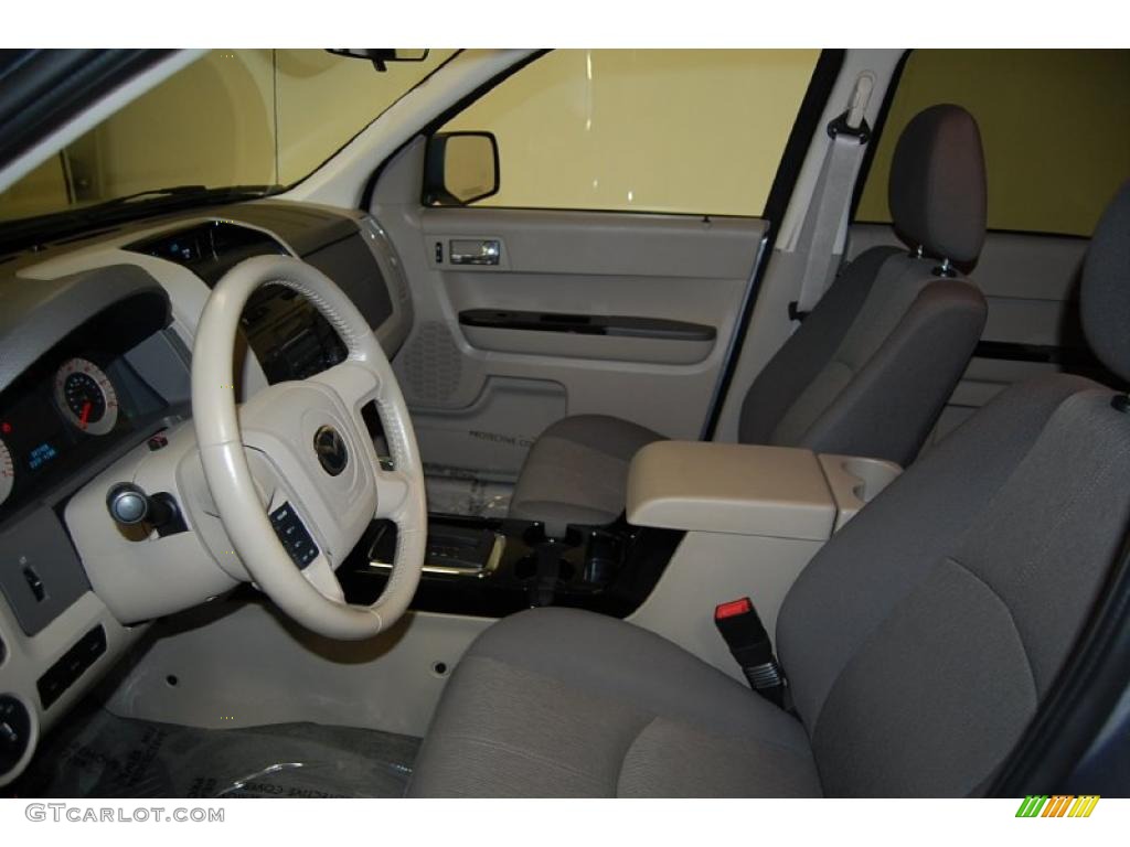 Stone Interior 2008 Mazda Tribute Hybrid Touring Photo #45571739