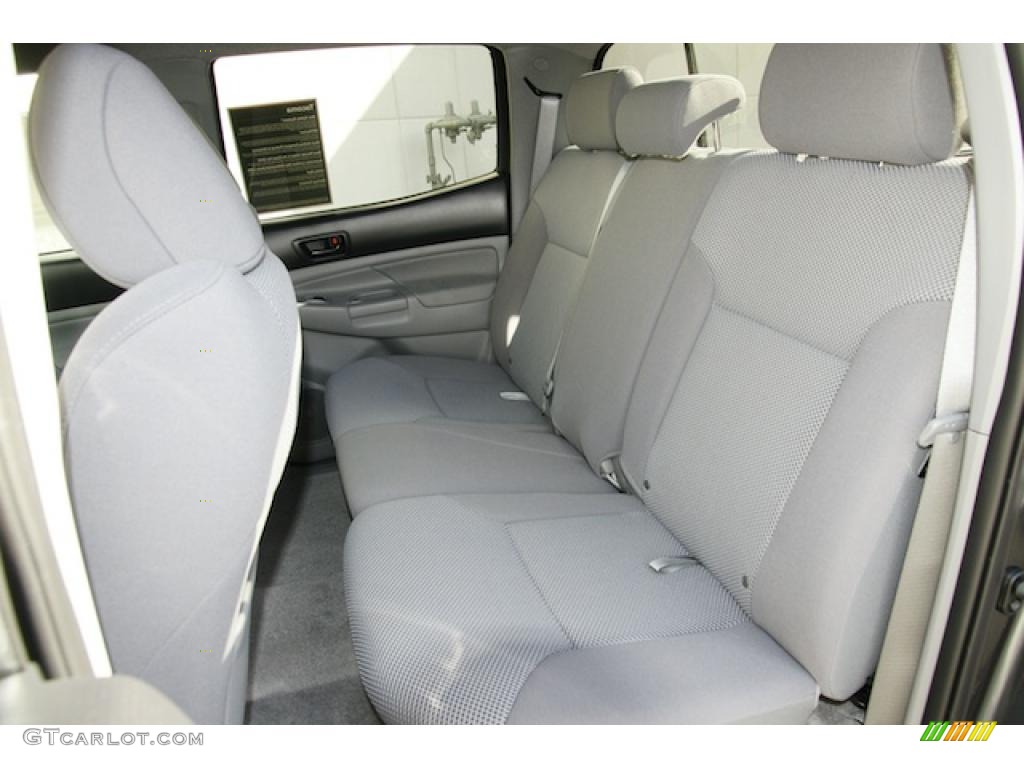 Graphite Gray Interior 2011 Toyota Tacoma V6 TRD Sport Double Cab 4x4 Photo #45572594