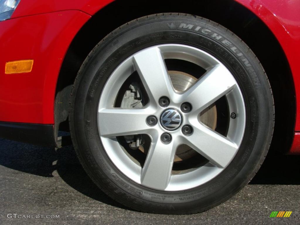 2009 Volkswagen Jetta SE Sedan Wheel Photo #45573190