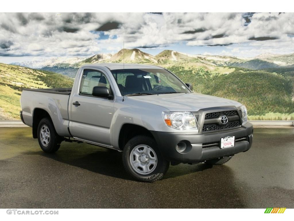 Silver Streak Mica 2011 Toyota Tacoma Regular Cab Exterior Photo #45573794