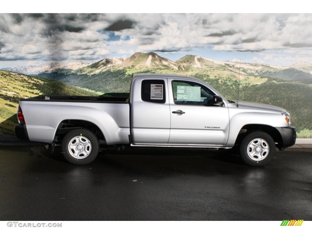 Silver Streak Mica 2011 Toyota Tacoma Access Cab Exterior Photo #45574098