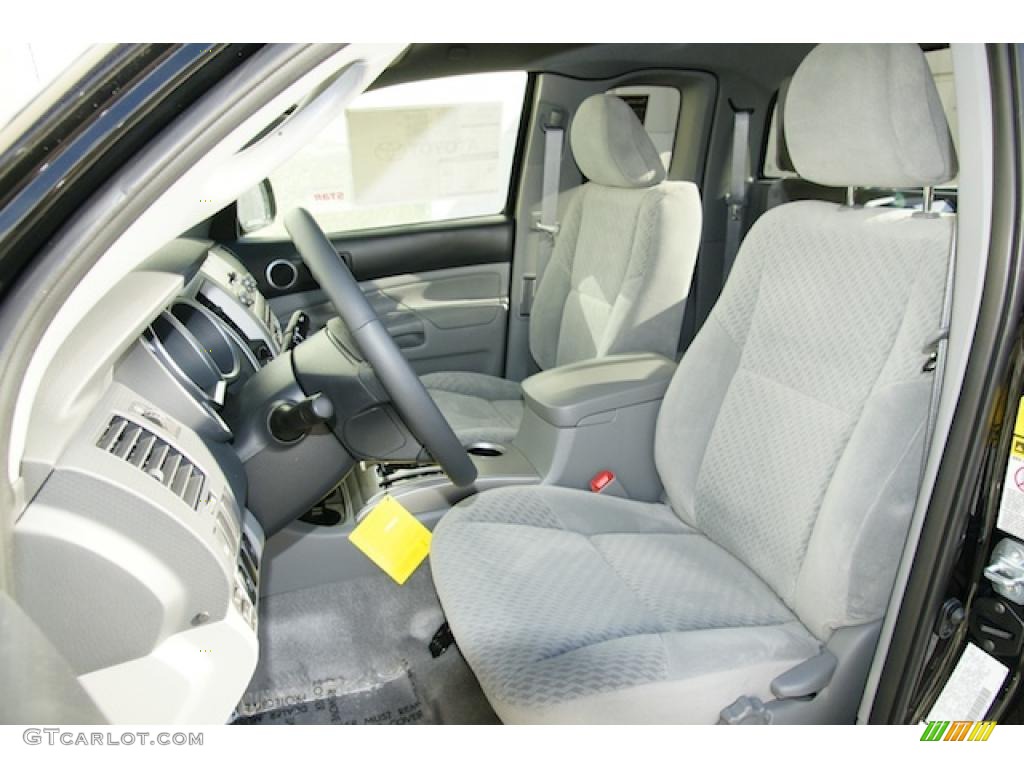 Graphite Gray Interior 2011 Toyota Tacoma V6 SR5 Access Cab 4x4 Photo #45574650