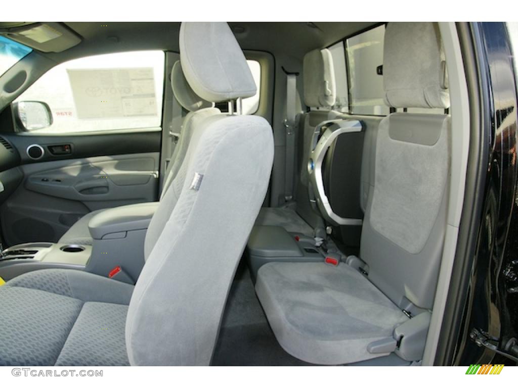 Graphite Gray Interior 2011 Toyota Tacoma V6 SR5 Access Cab 4x4 Photo #45574662