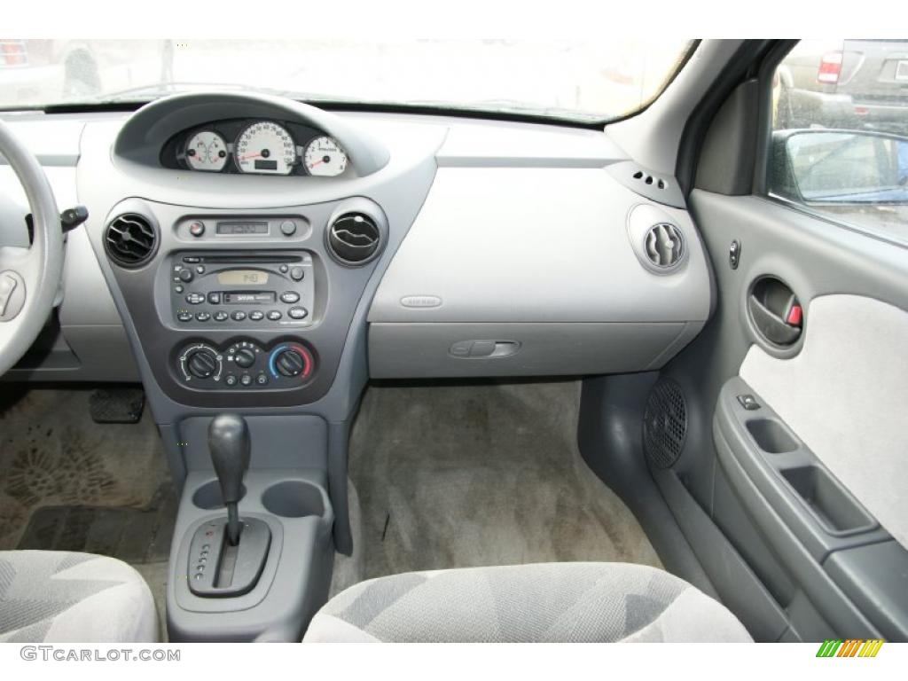 2003 ION 3 Sedan - Bright Blue / Gray photo #14