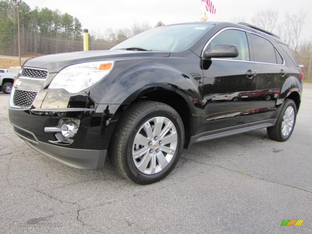 Black 2011 Chevrolet Equinox LT Exterior Photo #45575266