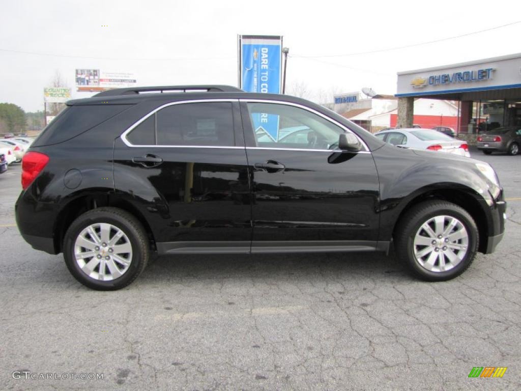 Black 2011 Chevrolet Equinox LT Exterior Photo #45575314