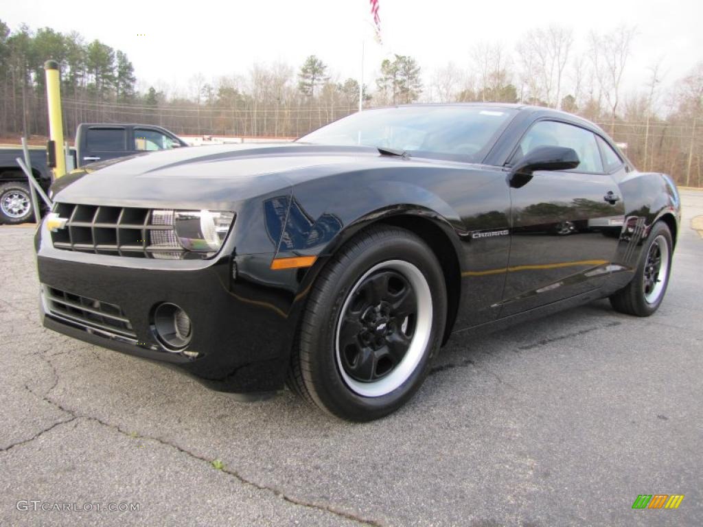 Black 2011 Chevrolet Camaro LS Coupe Exterior Photo #45575486