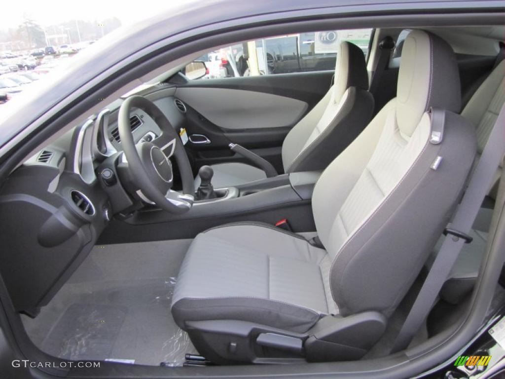 Gray Interior 2011 Chevrolet Camaro LS Coupe Photo #45575526