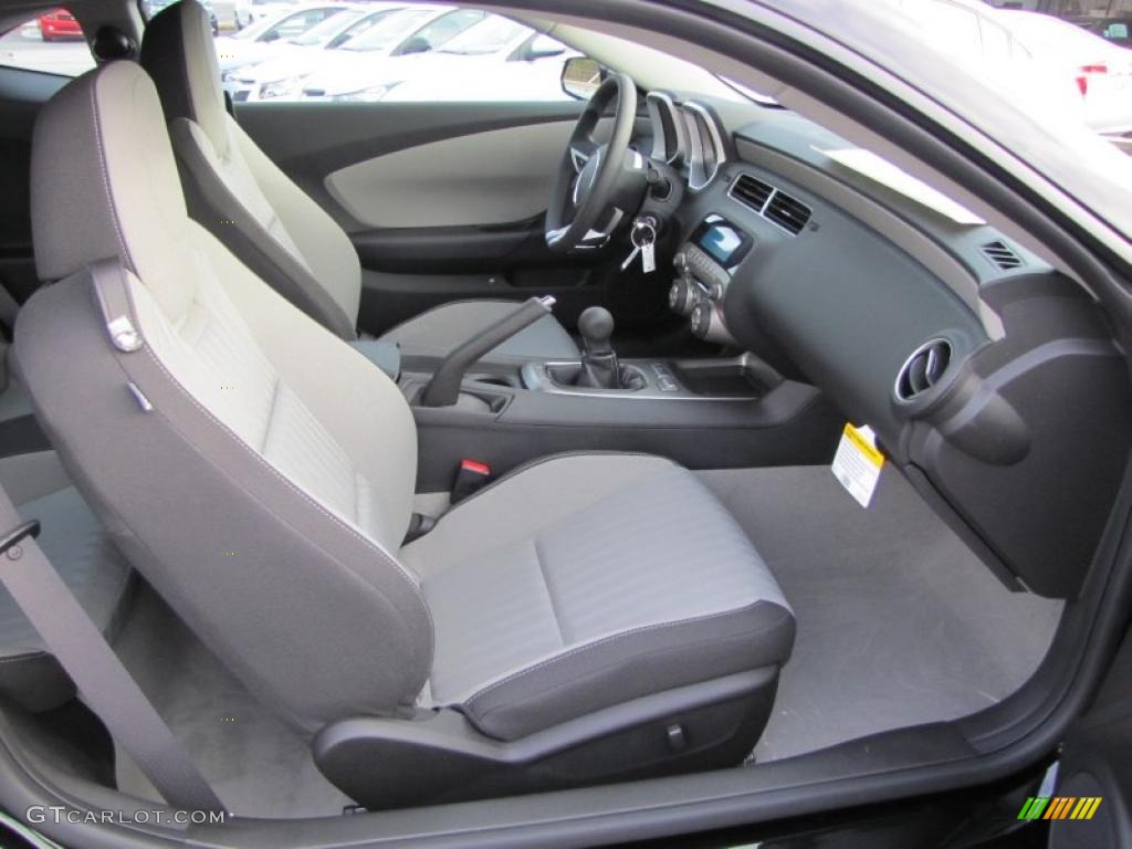 Gray Interior 2011 Chevrolet Camaro LS Coupe Photo #45575538