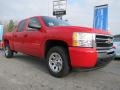 2011 Victory Red Chevrolet Silverado 1500 LS Crew Cab  photo #1