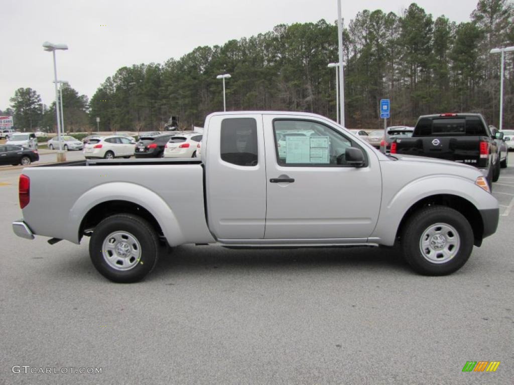 Radiant Silver Metallic 2011 Nissan Frontier S King Cab Exterior Photo #45576450