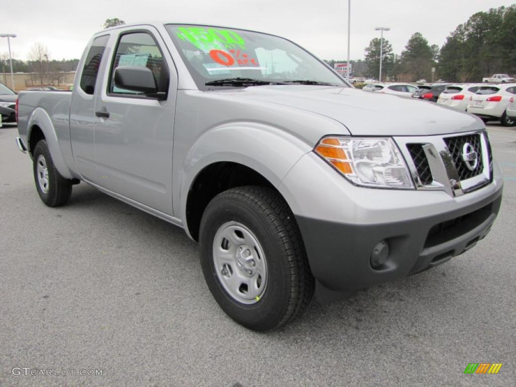 Radiant Silver Metallic 2011 Nissan Frontier S King Cab Exterior Photo #45576458