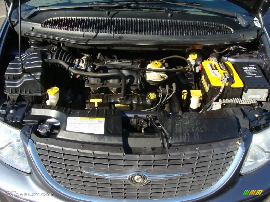 2002 Chrysler Town & Country LX 3.3 Liter OHV 12-Valve V6 Engine Photo #45579791