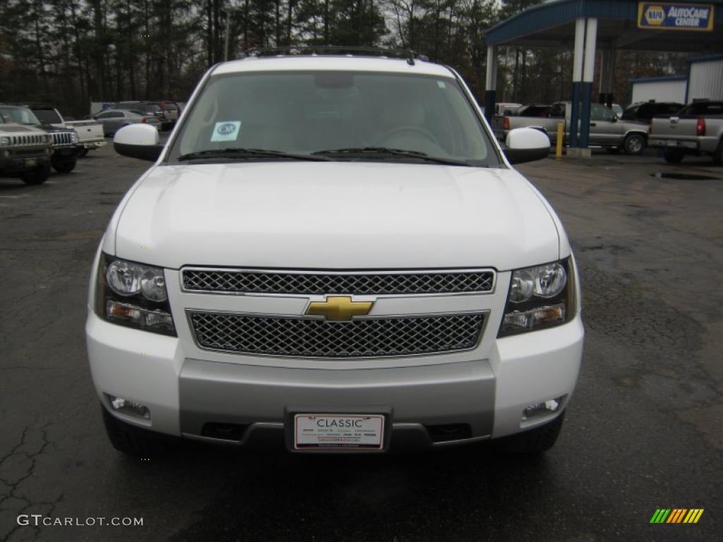 2011 Tahoe Z71 4x4 - Summit White / Light Cashmere/Dark Cashmere photo #8